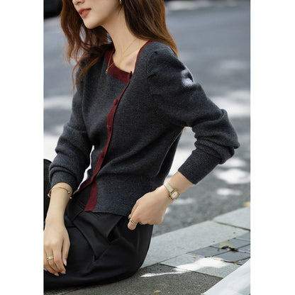 Women's Knitted Sweater Top