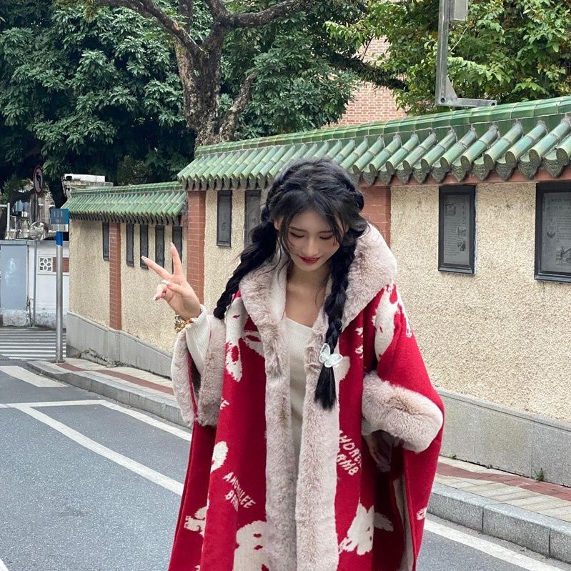 P Shawl Cloak Jacket