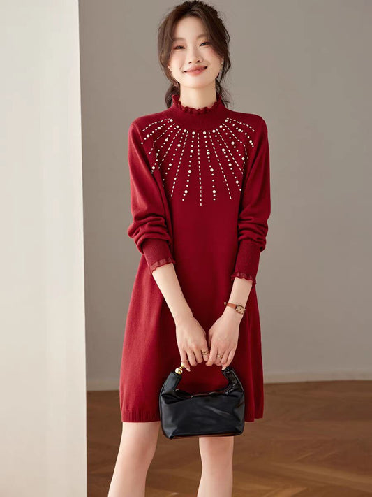 Autumn and Winter Knitted Sweater