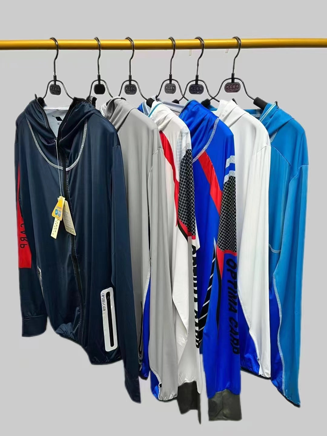 B2-m6 Summer sunscreen clothing men's new thin breathable sunscreen clothing outdoor fishing jacket trendy sunshade and UV protection - Mixbatch