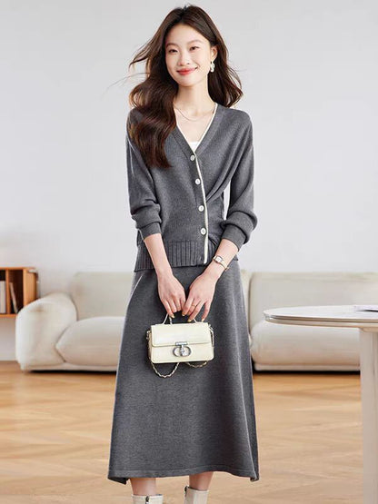 Knitted Two-Piece Set