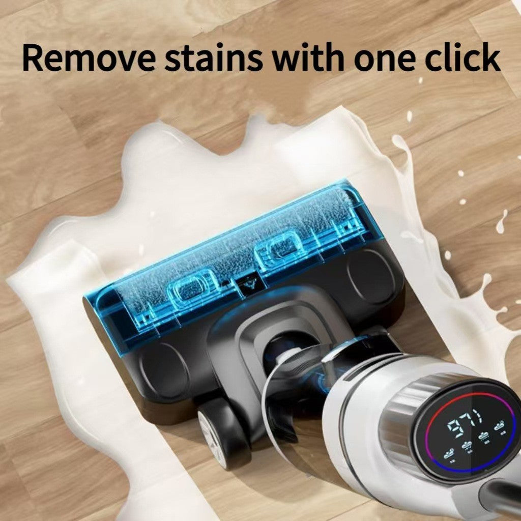 Floor Cleaning Machine with Suction and Mopping Integrated